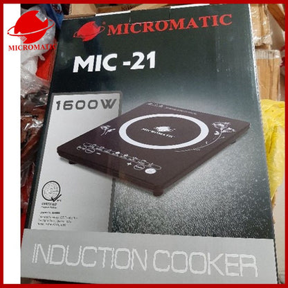 Micromatic MIC-21 1600watts 8 Multiple Cooking Functions Induction Cooker