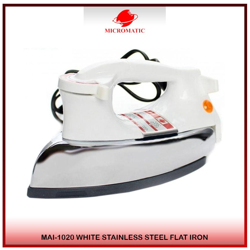 Micromatic MAI-1020 Stainless Steel Flat Iron