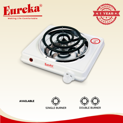 Eureka Double Coil Electric Stove | Single Coil Electric Stove Portable Burner Stove