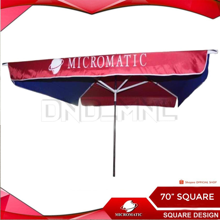 Micromatic 70" Square Beach Umbrella