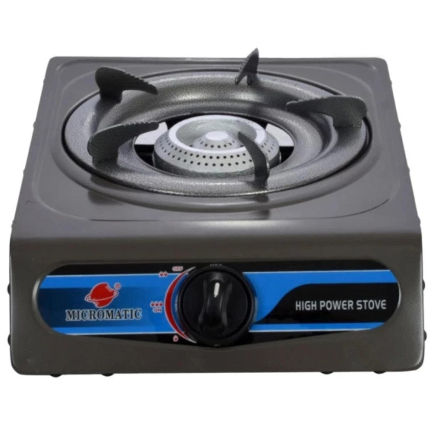 Micromatic MGS-202 Single Burner Gas Stove (Grey)