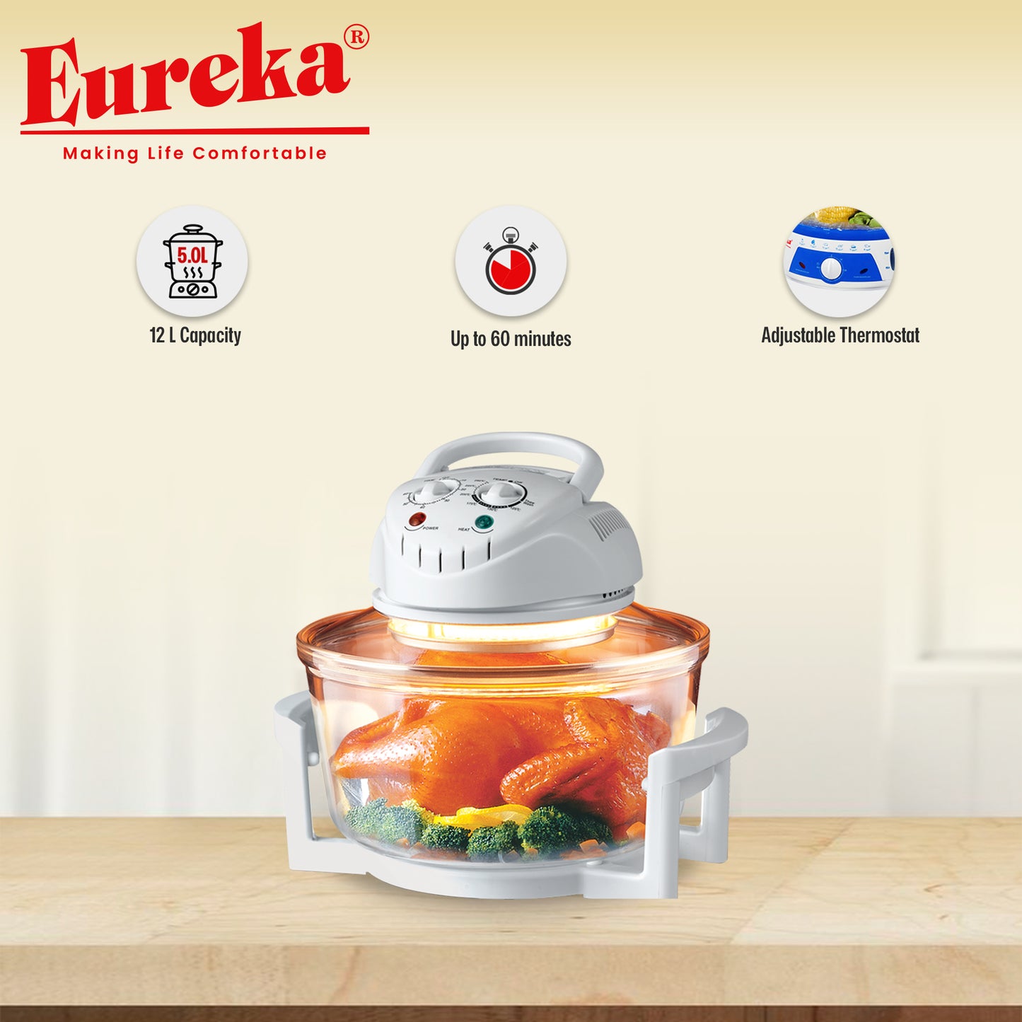 Eureka Turbo Broiler 12L EHTB 12L