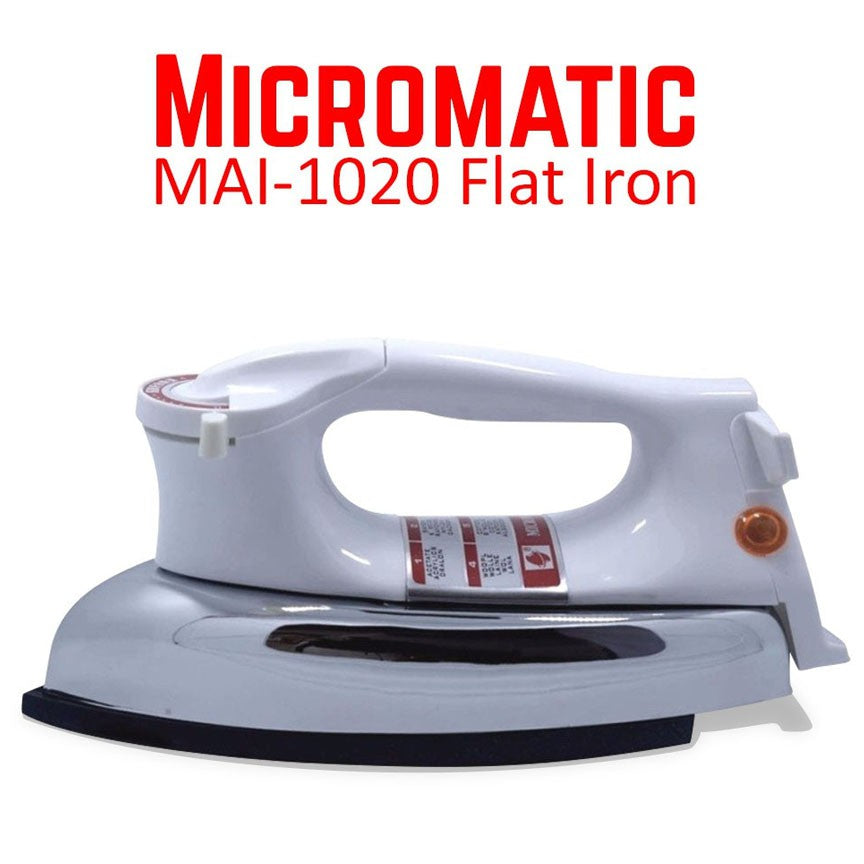 Micromatic MAI-1020 Stainless Steel Flat Iron