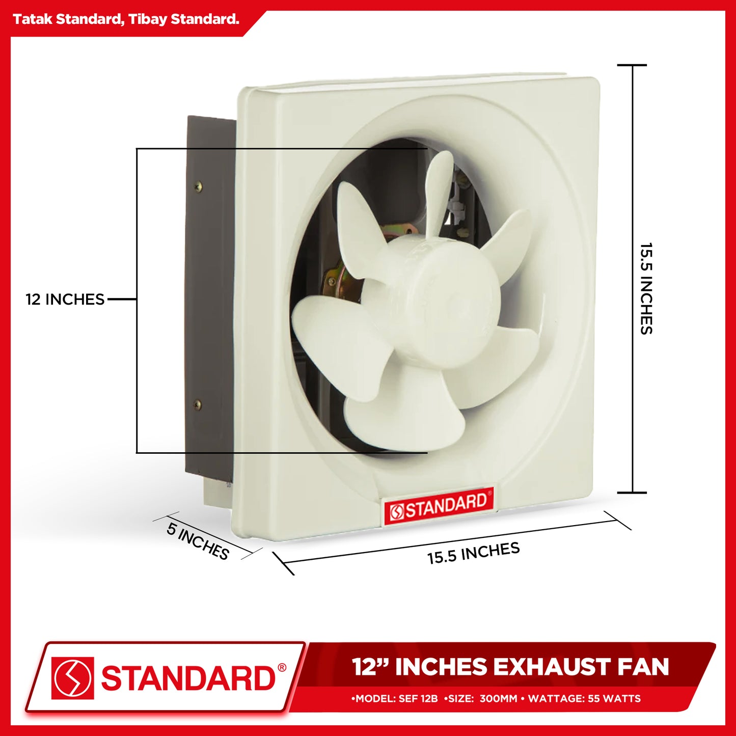 Standard Exhaust Fan 12" SEF 12A