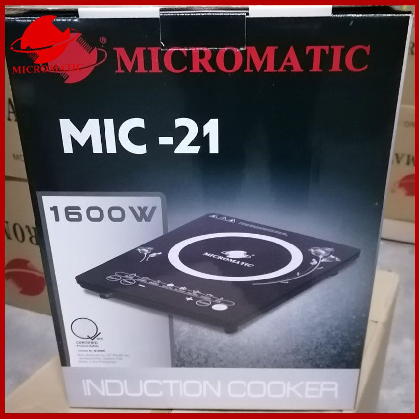 Micromatic MIC-21 1600watts 8 Multiple Cooking Functions Induction Cooker