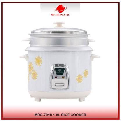 Micromatic MRC-7018 Rice cooker (Multicolor)