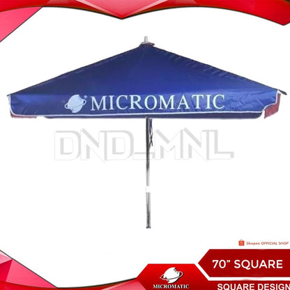 Micromatic 70" Square Beach Umbrella