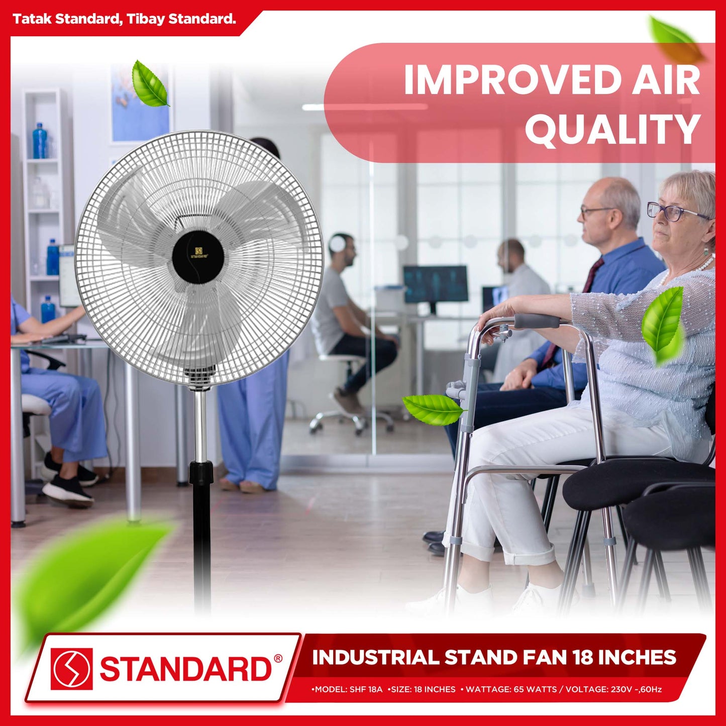 Standard Industrial Fan 18" SHF 18A