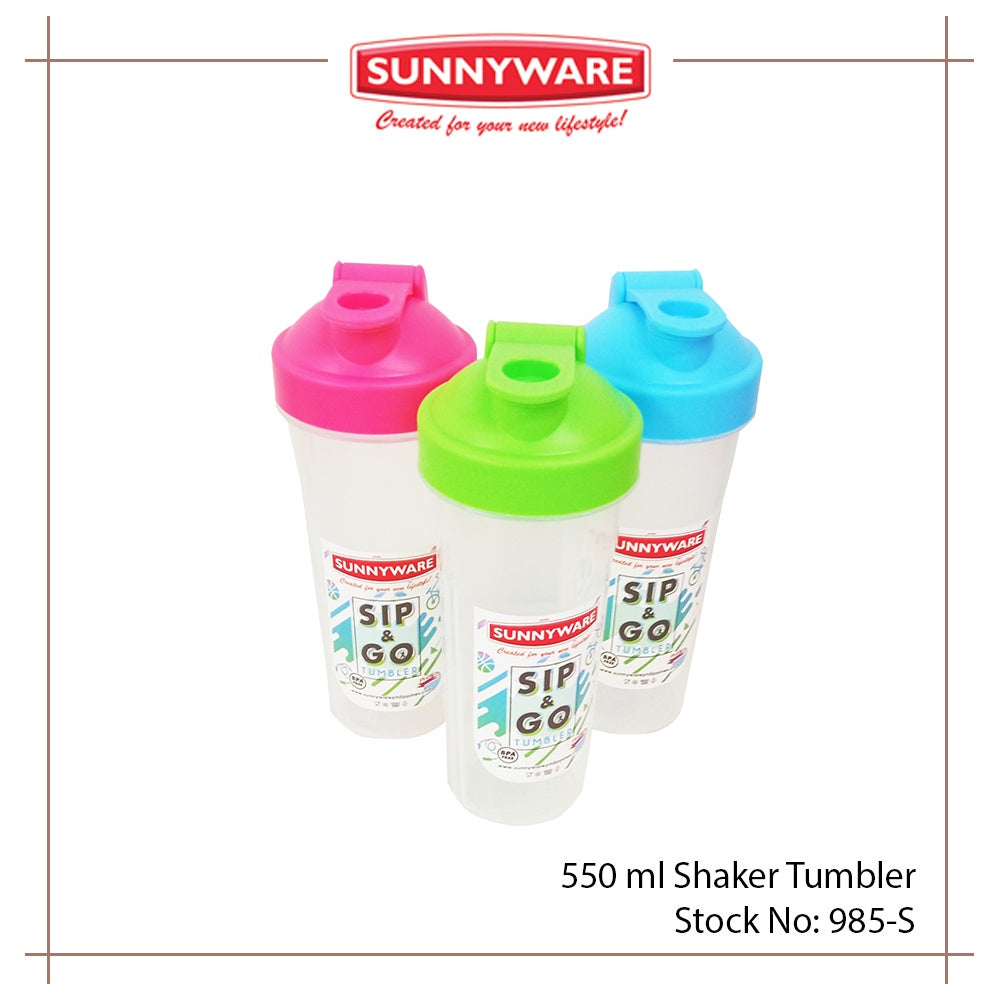 36 pcs Sunnyware 985-S 550 ml Sip n Go Tumbler Shaker Flip for giveaway