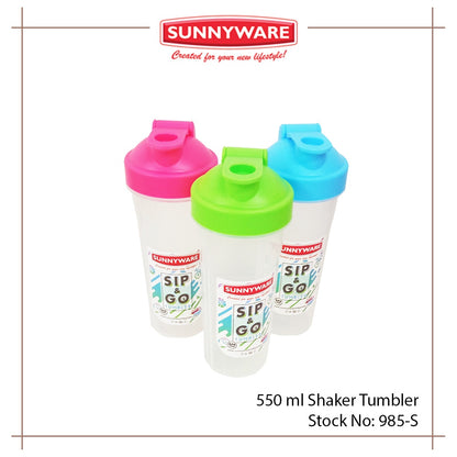 36 pcs Sunnyware 985-S 550 ml Sip n Go Tumbler Shaker Flip for giveaway