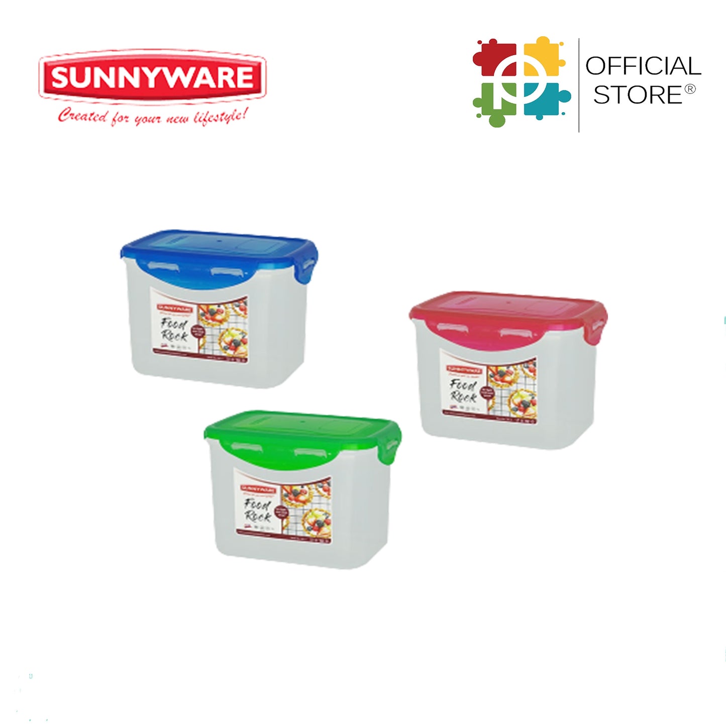 SUNNYWARE 341-3 1000 ml Food Keeper air tight