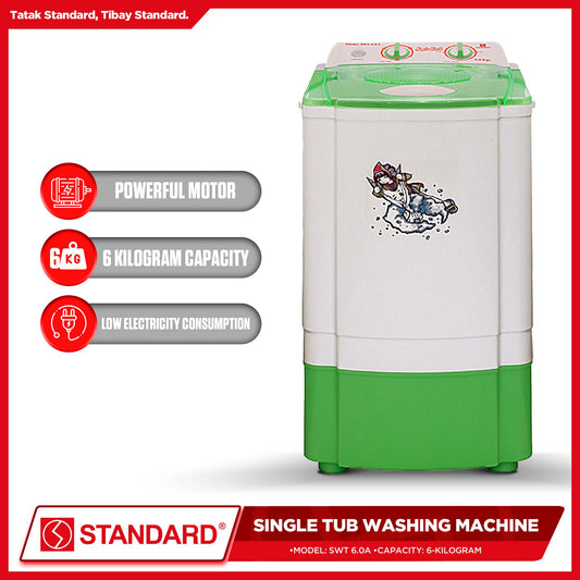 Standard Washing Machine Single Tub SWT-6.0A