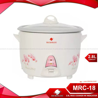 Micromatic MRC-18 Rice Cooker 2.8L