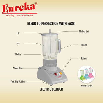 Eureka Electric Blender Stainless Steel Blade EEB 1.25LJ