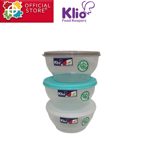 Klio ROUND BOWL FOODKEEPER Medium 650ml #KL-RB02