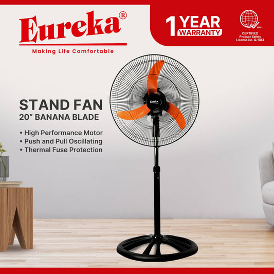 Eureka Stand Fan High Performance Motor ESF 20 Extreme