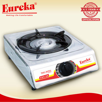 Eureka Gas Stove Single Burner Stainless EGS SB