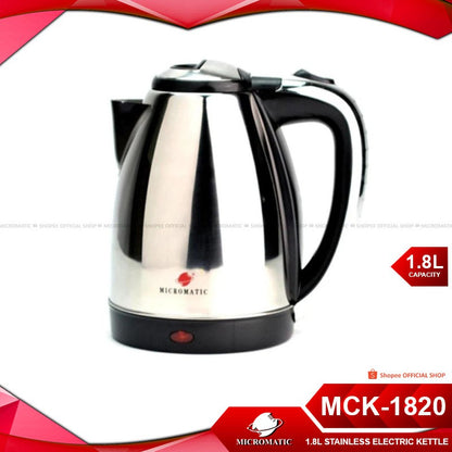 Micromatic MCK-1820 stainless steel Electric Kettle 1.8L