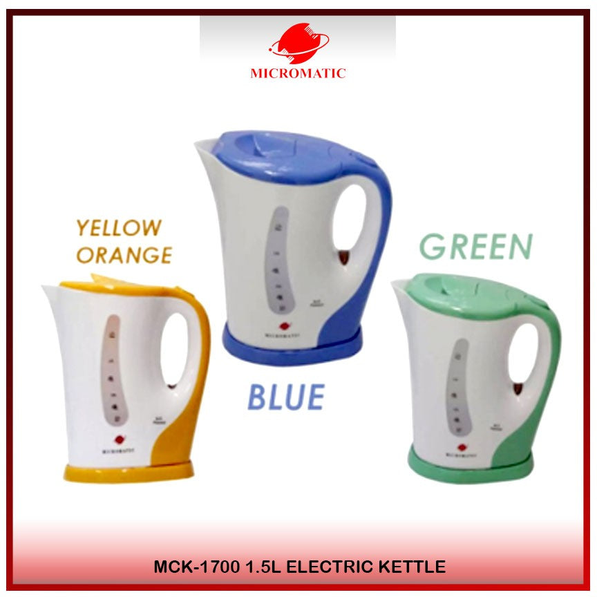 Micromatic MCK-1700 Electric Kettle 1.5Liters