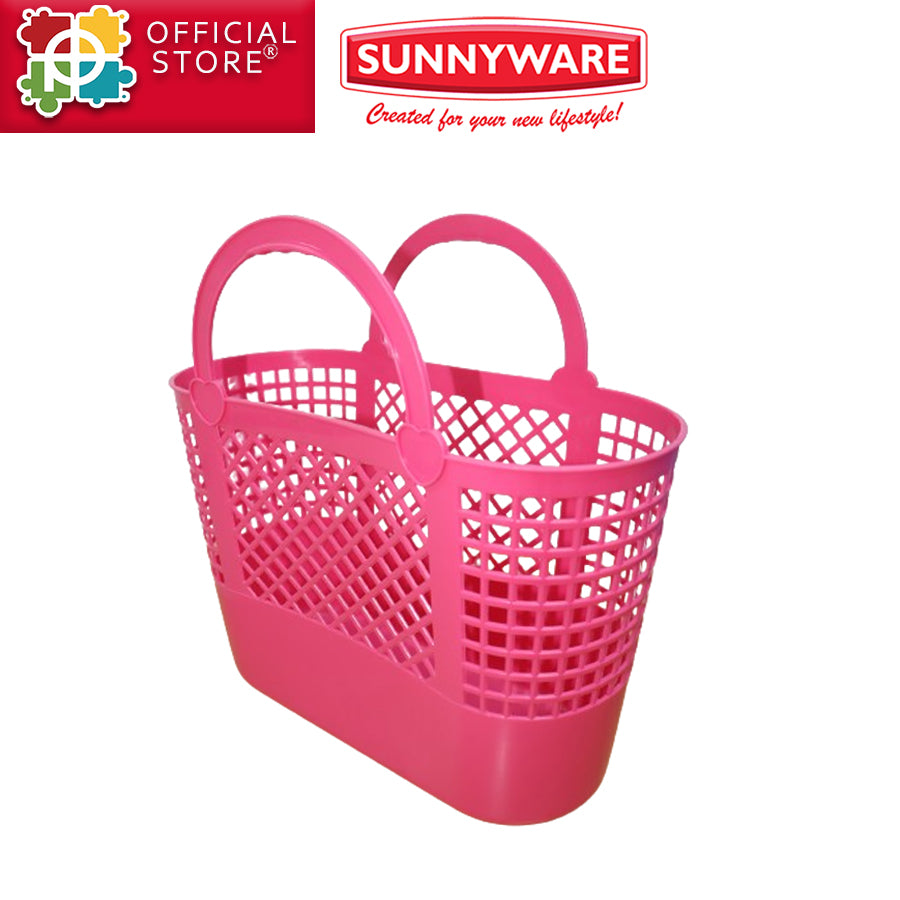 Sunnyware Market Basket | Palengke Basket | Plastic Bayong Stock No.2116