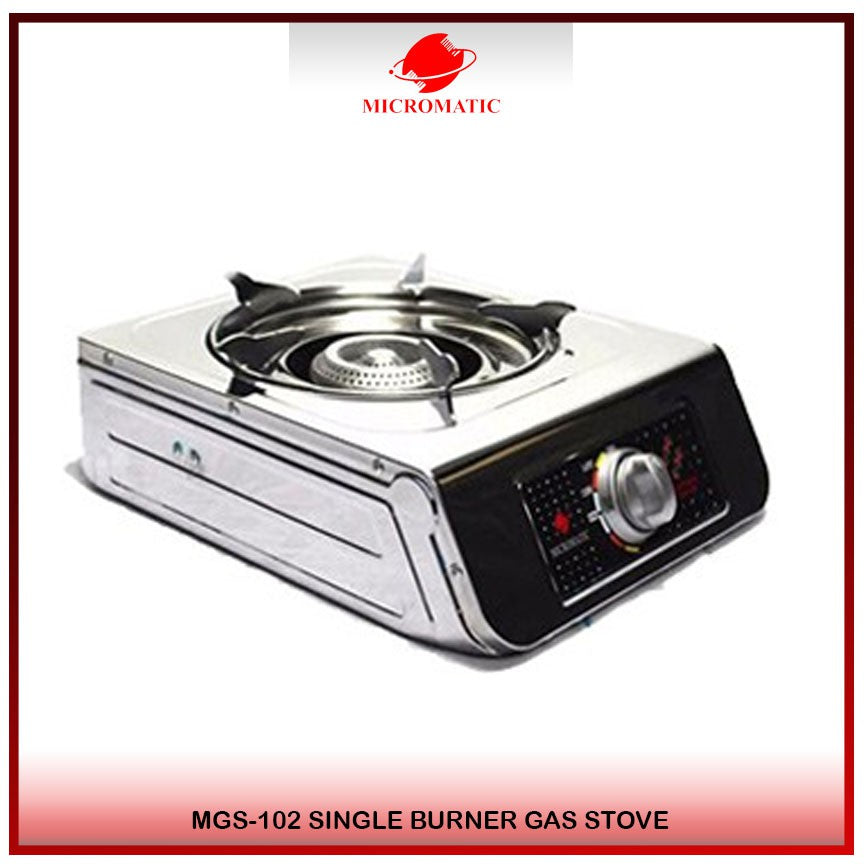 Micromatic MGS-102 Gas Stove SINGLE BURNER w/o regulator