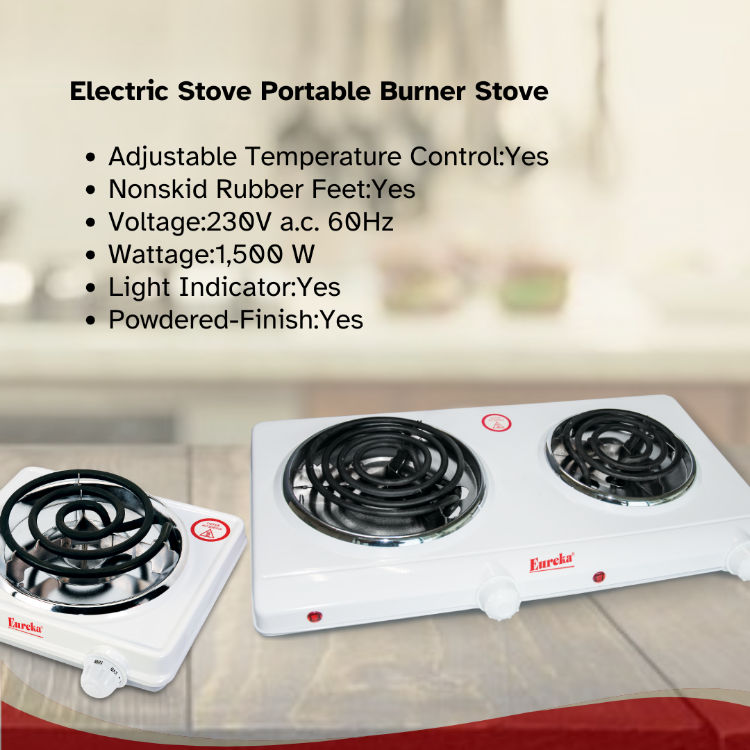 Eureka Double Coil Electric Stove | Single Coil Electric Stove Portable Burner Stove