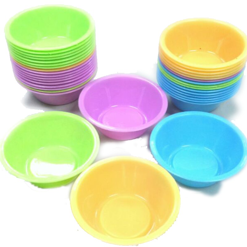 12 pcs Sunnyware P4 4cm 1.5oz Puto Cups Molder Mold for Siomai Puto Calasiao Kutsinta Cake Plastic