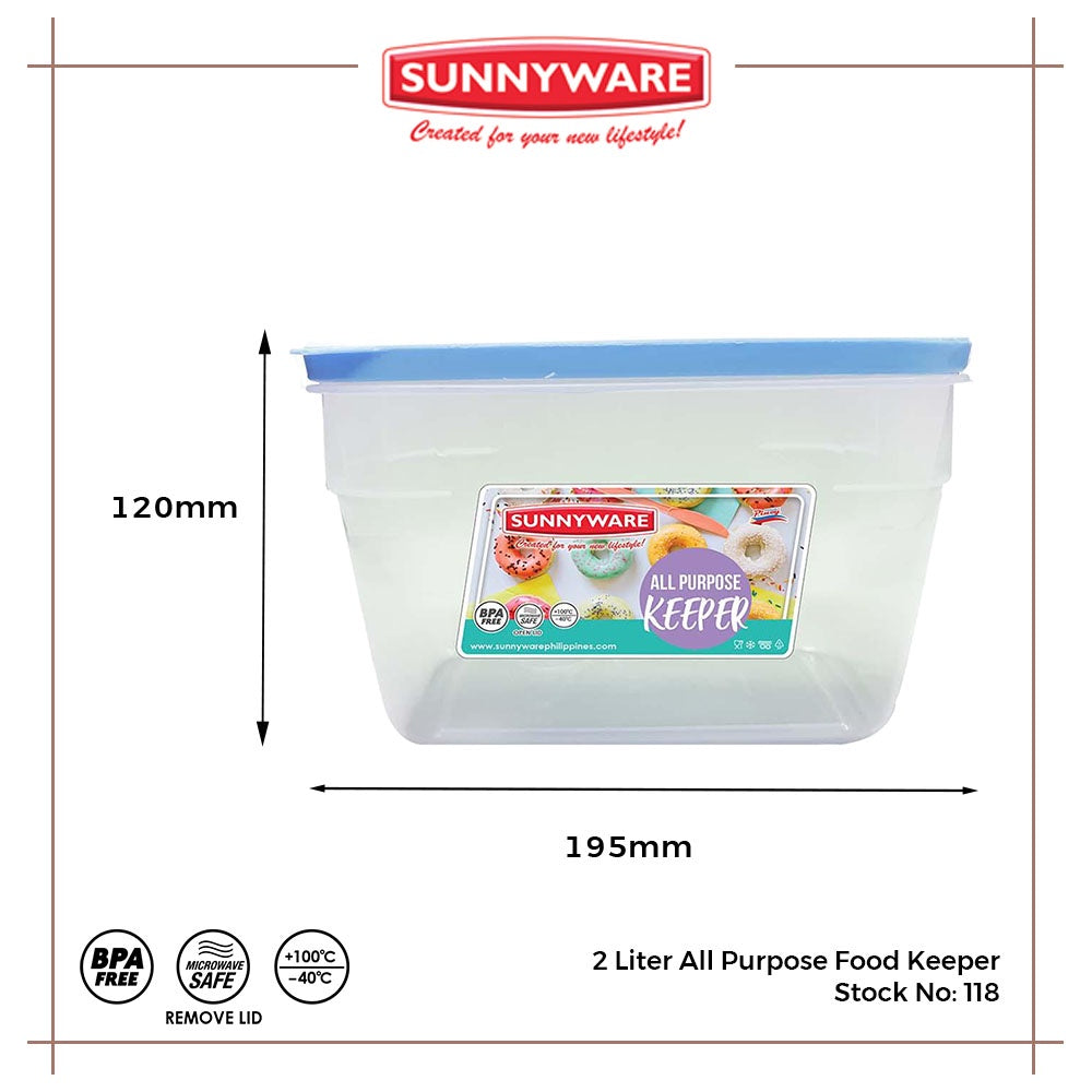 Sunnyware 118 2 liter Food Keeper