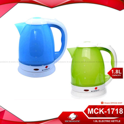 Micromatic MCK-1718 Electric Kettle 1.8 Liters