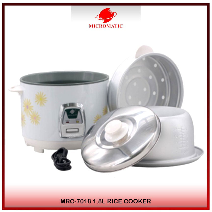 Micromatic MRC-7018 Rice cooker (Multicolor)