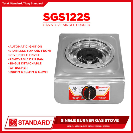 Standard Gas Stove Single Burner  SGS122S