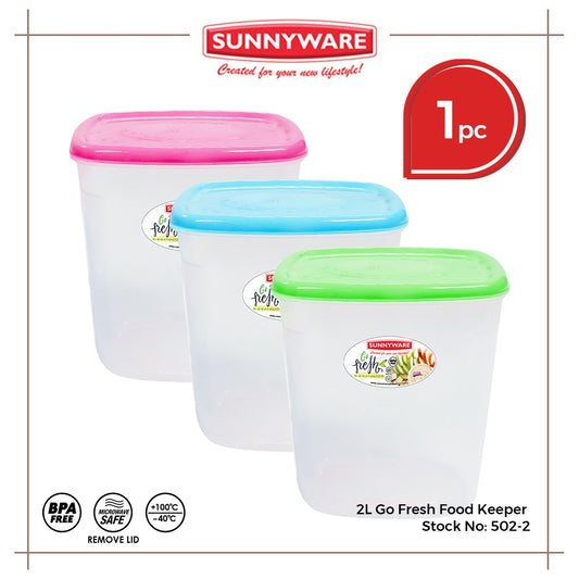 Sunnyware 502-2 2 L Food Keeper Container | Plastic Ware | BPA Free | Organizer