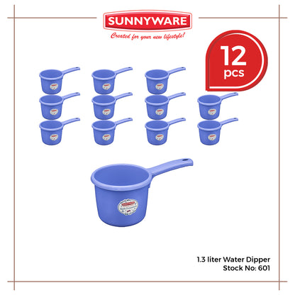 12pcs 1.3-liter Water Dipper [Sunnyware 601] | Plasticware | Bathroom | Accessories | Laundry | Tabo