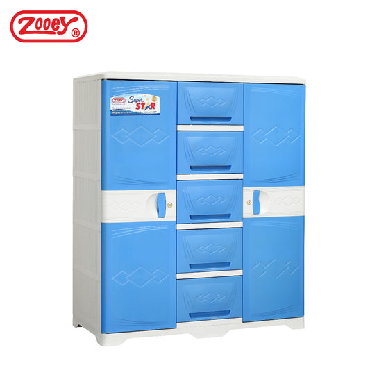 Zooey Super Star Dual Cabinet/Wardrobe/Clothes Organizer Stock No. SSR-2009