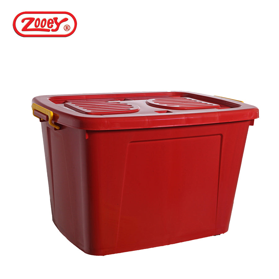 Zooey Chubby Box Big Colored Storage Box/Container 131L Stock No. 1800-C