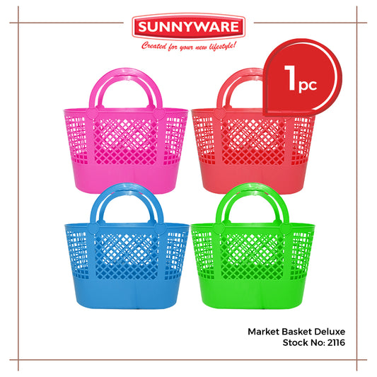 Sunnyware 2116 Market Basket | Palengke Basket | Plastic Bayong