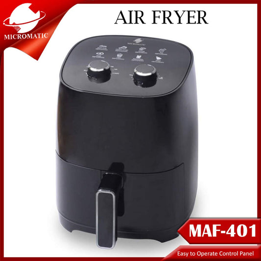 Micromatic MAF-401 4L Capacity Non-Stick Drawer Pan Air Fryer