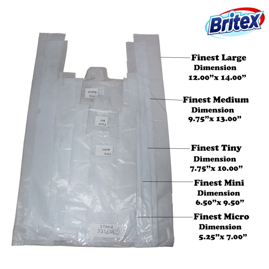 Britex Shure Finest(Mini) Plastic Sando Bags (100pcs)