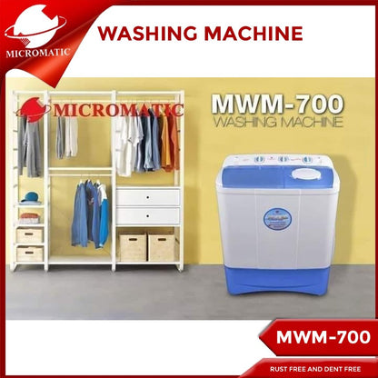 Micromatic MWM- 700 6.5kg Twin Tub Washing Machine