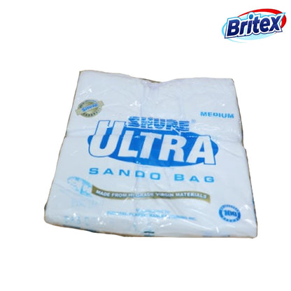 Britex Shure Ultra(Medium) Plastic Sando Bags (100pcs)