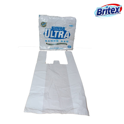 Britex Shure Ultra(Tiny) Plastic Sando Bags (100pcs)