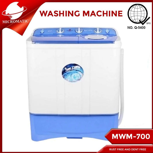 Micromatic MWM- 700 6.5kg Twin Tub Washing Machine