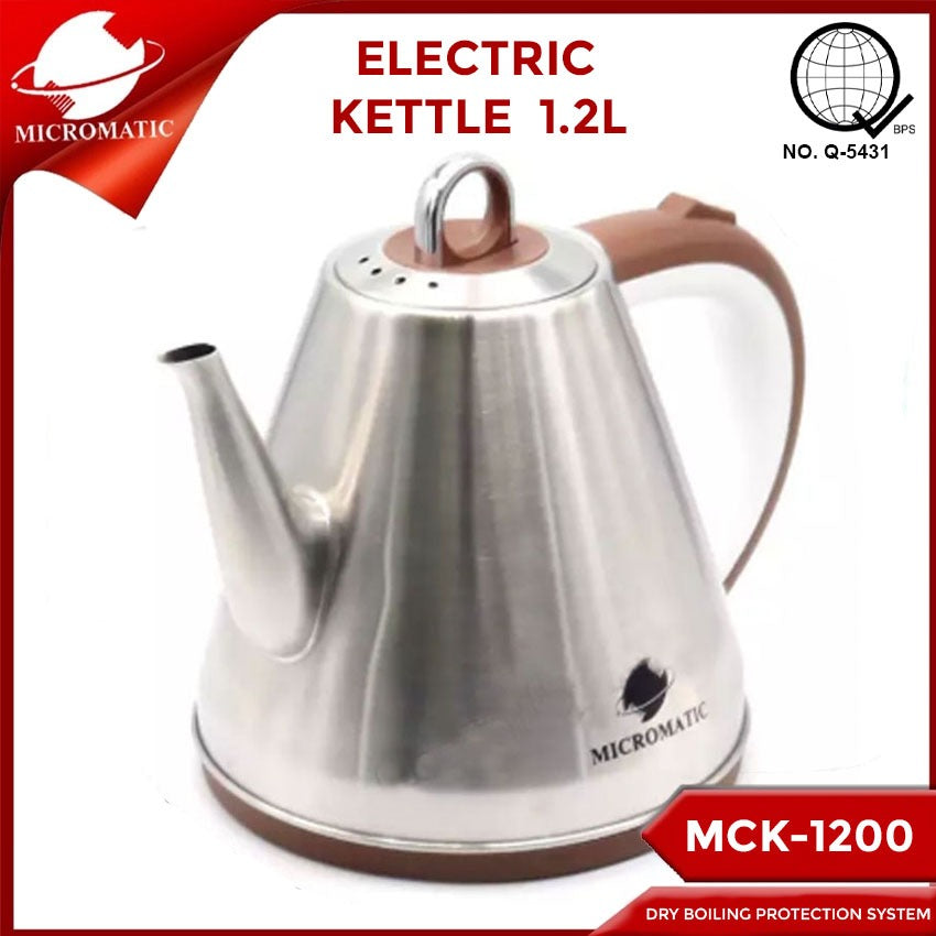 Micromatic MCK-1200 1.2L Capacity Electric Kettle