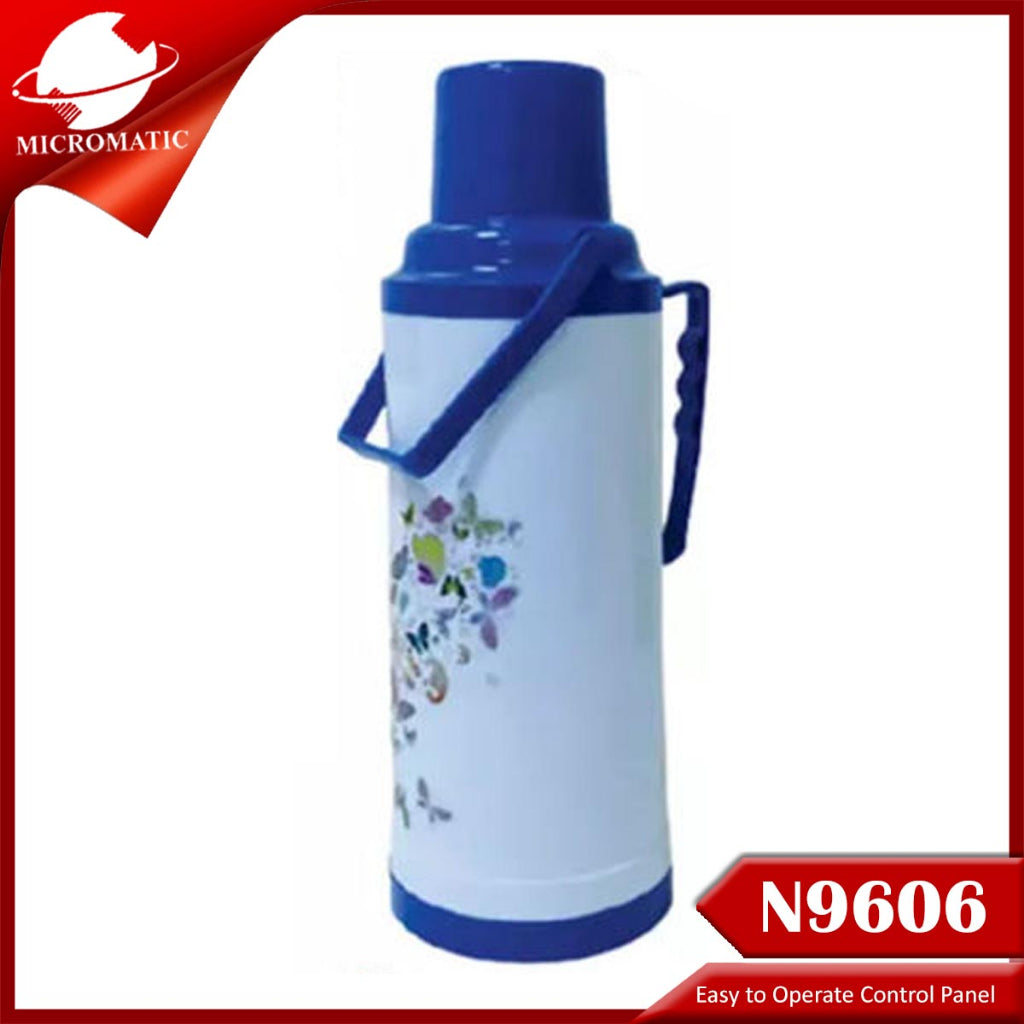 Micromatic N9606 2.2Liters Golden Lotus Thermos (Random Color)