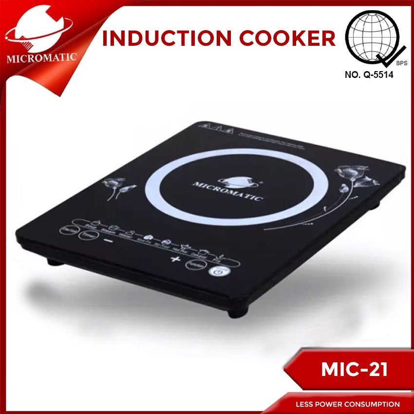 Micromatic MIC-21 1600watts 8 Multiple Cooking Functions Induction Cooker