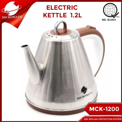 Micromatic MCK-1200 1.2L Electric Kettle