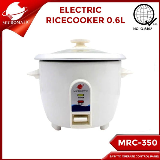 Micromatic MRC-350 Rice Cooker 0.6L(white)