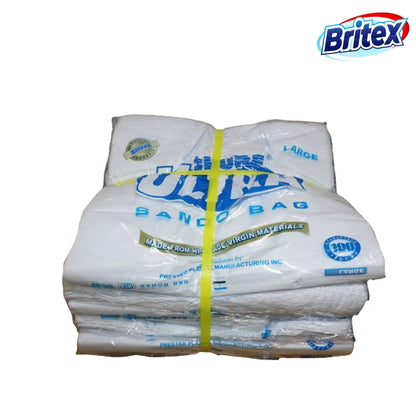 Britex Shure Ultra(Large) Plastic Sando Bags (100pcs)