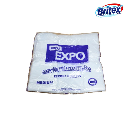 Britex Shure Expo(Medium) Plastic Sando Bags (100pcs)