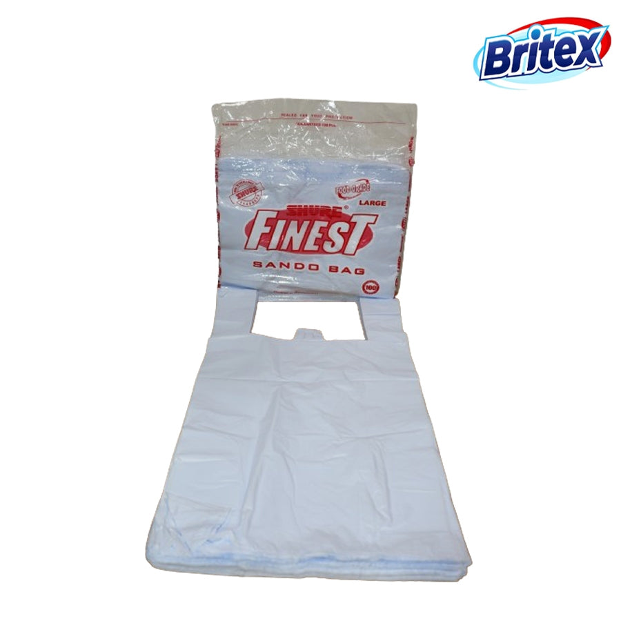 Britex Shure Finest(Large) Plastic Sando Bags (100pcs)